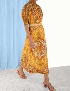 ZIMMERMANN Skirts<Raie Column Skirt