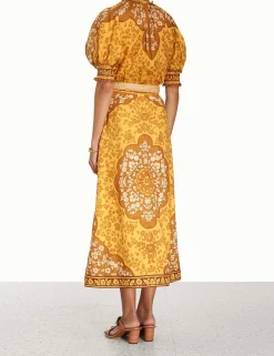 ZIMMERMANN Skirts<Raie Column Skirt