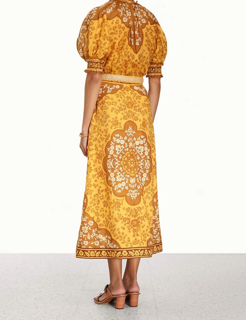 ZIMMERMANN Skirts<Raie Column Skirt