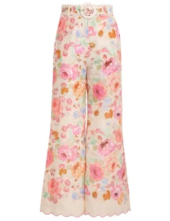 ZIMMERMANN Clothing<Raie Crop Flare Pant