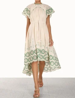 ZIMMERMANN Dresses & Coverups<Raie Embroidered Dress