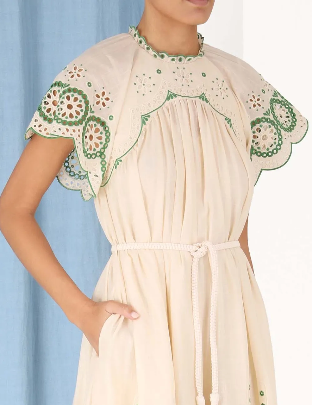ZIMMERMANN Dresses & Coverups<Raie Embroidered Dress