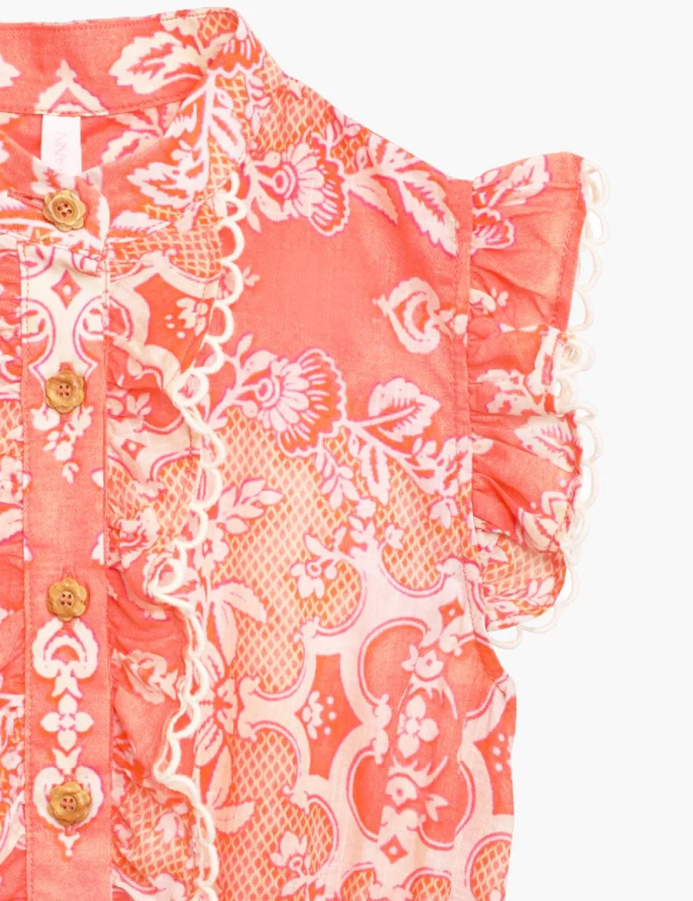 ZIMMERMANN Clothing<Raie Frill Playsuit