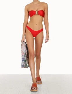 ZIMMERMANN Bikinis<Raie Knot Trim Bikini