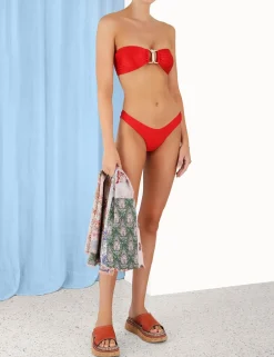 ZIMMERMANN Bikinis<Raie Knot Trim Bikini