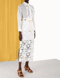 ZIMMERMANN Tops<Raie Lace Flower Shirt