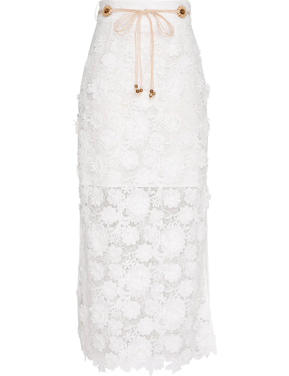 ZIMMERMANN Clothing<Raie Lace Flower Skirt