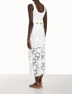 ZIMMERMANN Clothing<Raie Lace Flower Skirt
