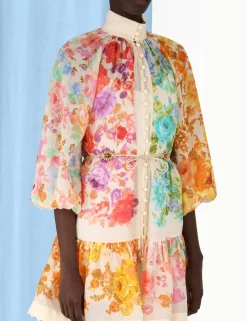 ZIMMERMANN Dresses & Coverups<Raie Lantern Mini Dress