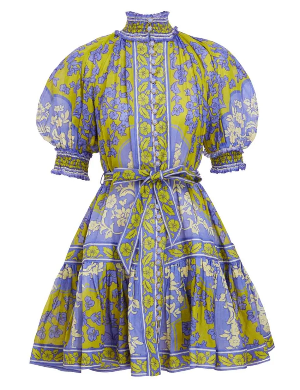 ZIMMERMANN Dresses & Coverups<Raie Lantern Mini Dress