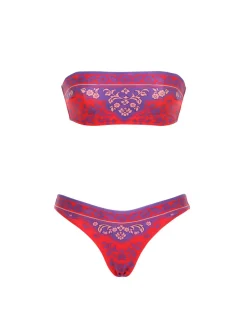 ZIMMERMANN Bikinis<Raie Placement Bandeau Bikini