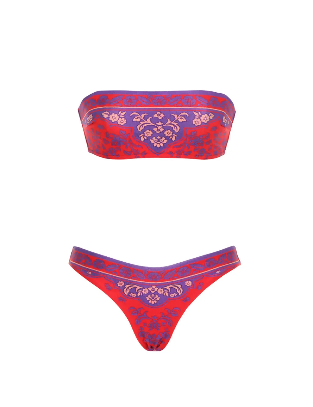 ZIMMERMANN Bikinis<Raie Placement Bandeau Bikini