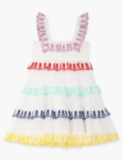 ZIMMERMANN Clothing<Raie Shirred Picnic Dress