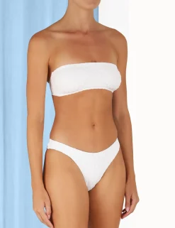 ZIMMERMANN Bikinis<Raie Texture Bandeau Bra