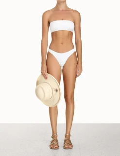 ZIMMERMANN Bikinis<Raie Texture Scoop Pant