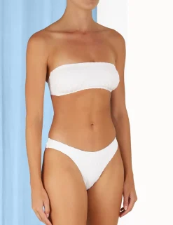 ZIMMERMANN Bikinis<Raie Texture Scoop Pant