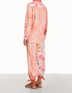ZIMMERMANN Shorts & Pants<Raie Tied Track Pant