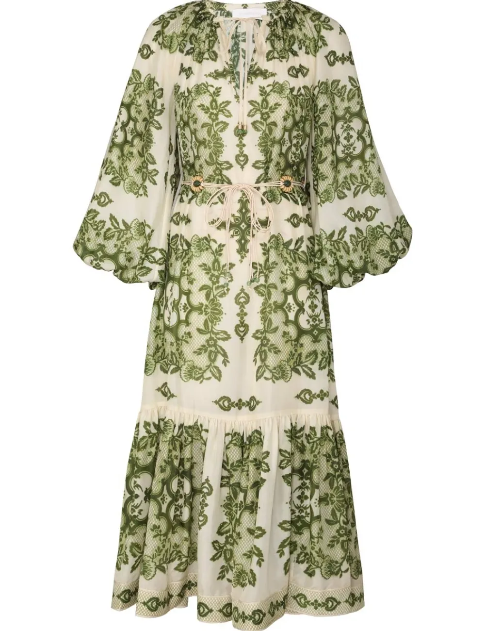 ZIMMERMANN Dresses & Coverups<Raie Tiered Billow Midi Dress