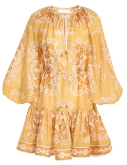 ZIMMERMANN Dresses & Coverups<Raie Tiered Billow Mini Dress