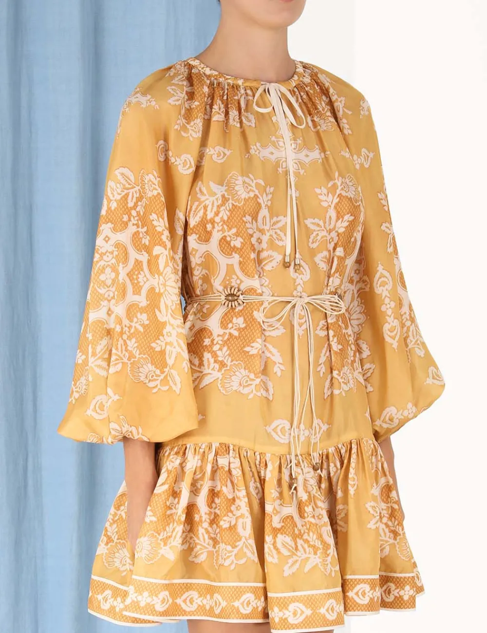 ZIMMERMANN Dresses & Coverups<Raie Tiered Billow Mini Dress
