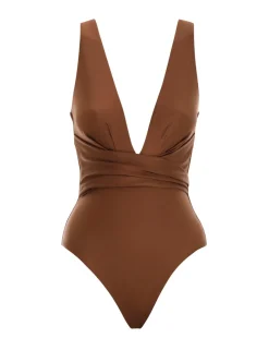 ZIMMERMANN One Pieces<Raie Wrap Plunge 1Pc
