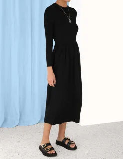ZIMMERMANN Luminosity<Rib Midi Dress