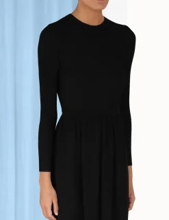ZIMMERMANN Luminosity<Rib Midi Dress