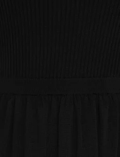 ZIMMERMANN Luminosity<Rib Midi Dress