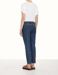 ZIMMERMANN Tops<Roll Sleeve Tee