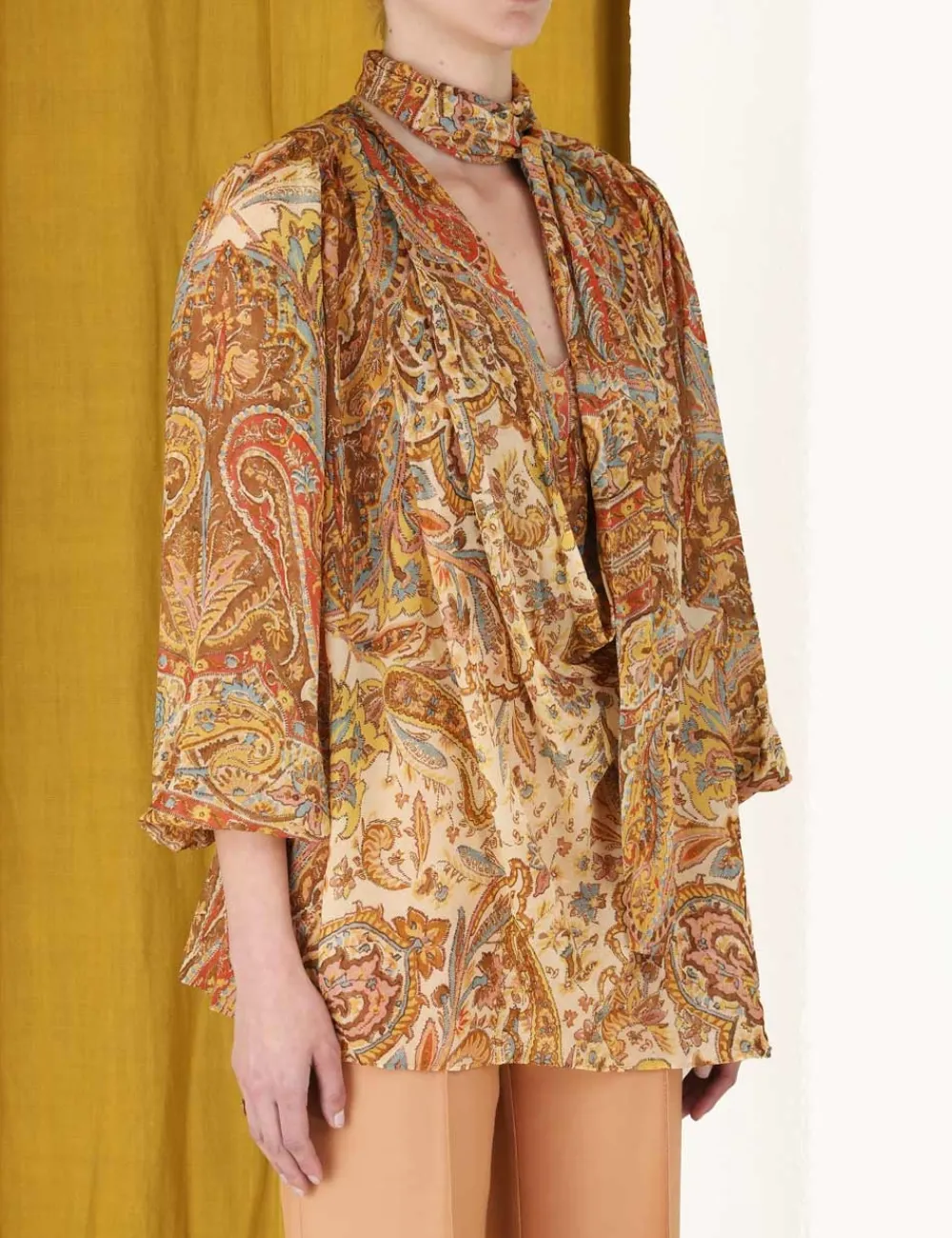 ZIMMERMANN Luminosity<Sensory Billow Blouse