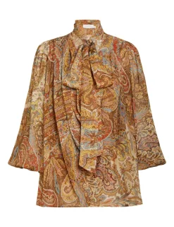 ZIMMERMANN Tops<Sensory Billow Blouse