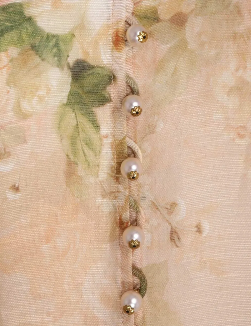 ZIMMERMANN Tops<Sensory Buttoned Blouse