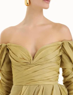 ZIMMERMANN Dresses<Sensory Drape Midi Dress