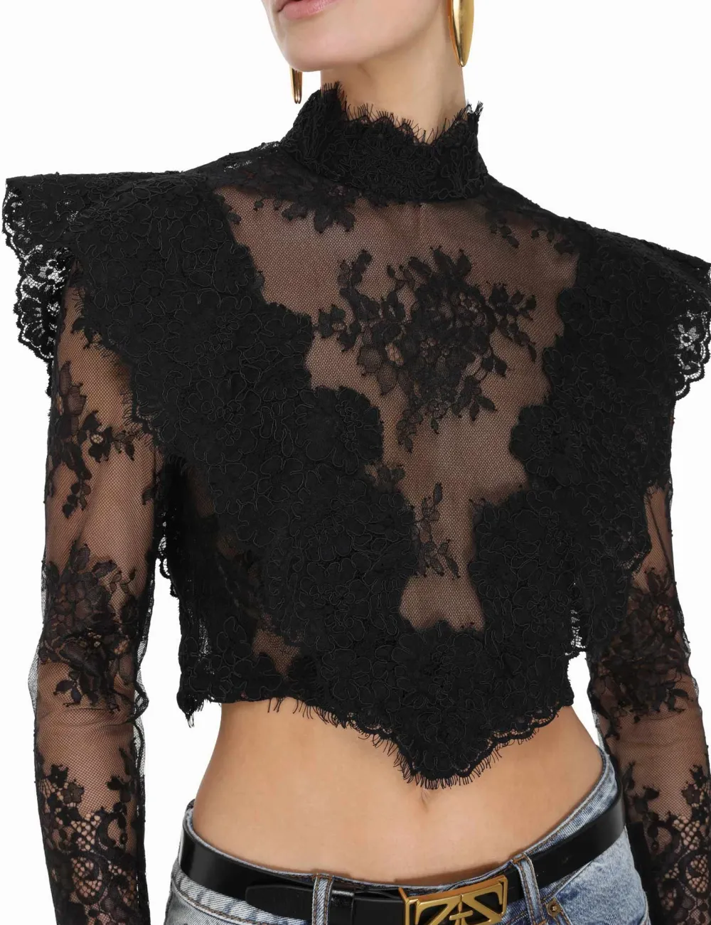 ZIMMERMANN Tops<Sensory Lace Bodice Top