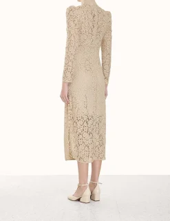 ZIMMERMANN Dresses<Sensory Lace Midi Dress