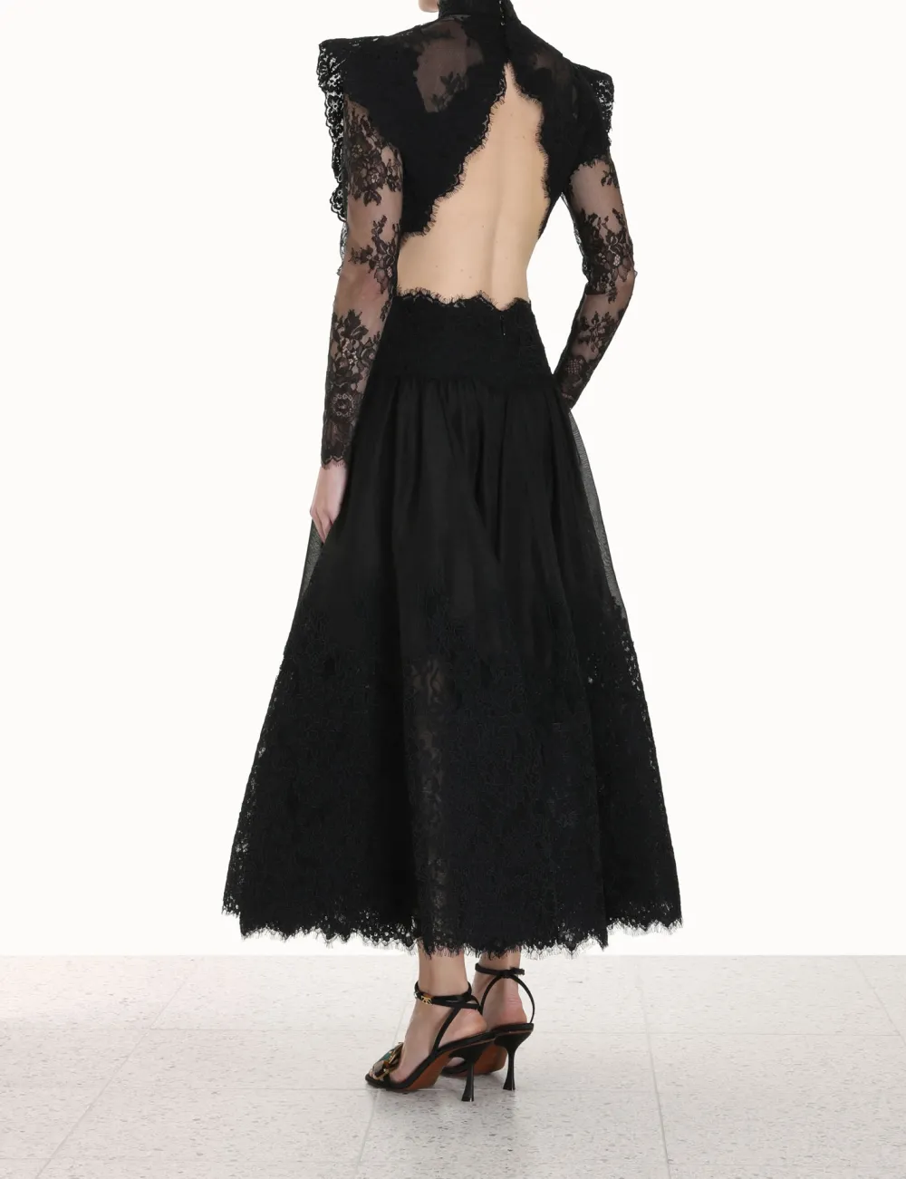ZIMMERMANN Luminosity<Sensory Lace Yoke Gown