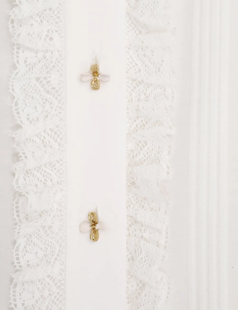 ZIMMERMANN Luminosity<Sensory Pintucked Shirt