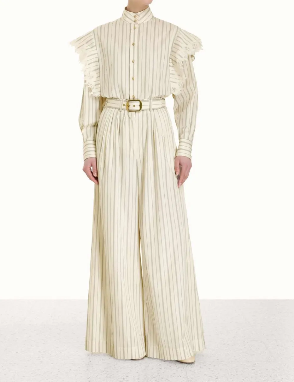 ZIMMERMANN Shorts & Pants<Sensory Stripe Pant