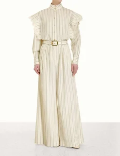 ZIMMERMANN Luminosity<Sensory Stripe Pant