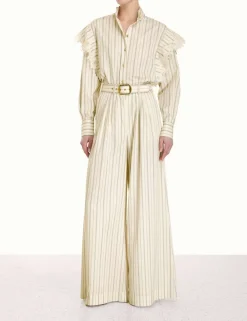 ZIMMERMANN Luminosity<Sensory Stripe Pant