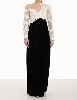 ZIMMERMANN Luminosity<Sensory Velvet Bodice Gown