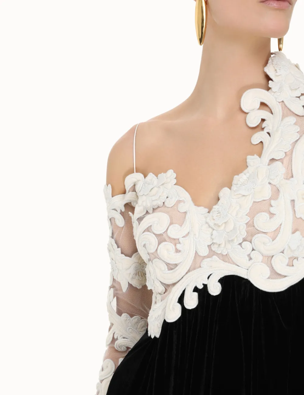 ZIMMERMANN Dresses<Sensory Velvet Bodice Gown