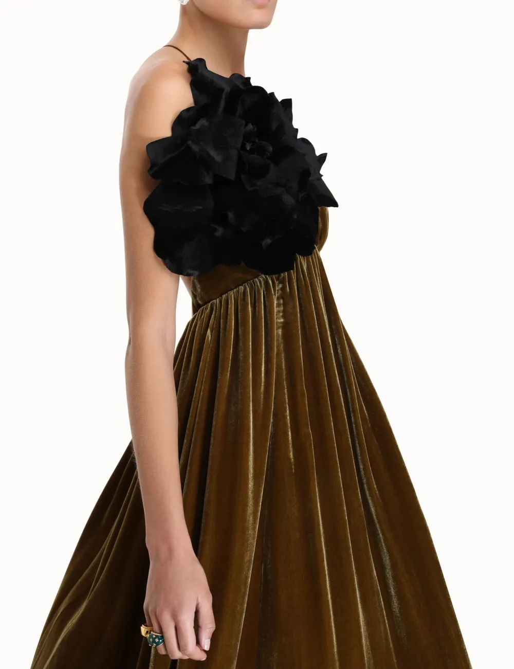 ZIMMERMANN Clothing<Sensory Velvet Dress