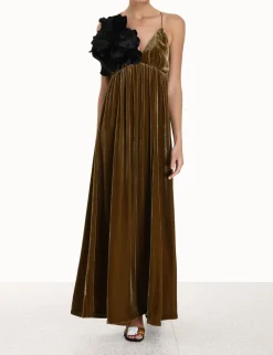 ZIMMERMANN Luminosity<Sensory Velvet Dress