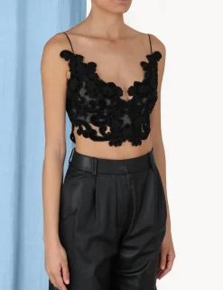 ZIMMERMANN Clothing<Sensory Velvet Lace Bodice