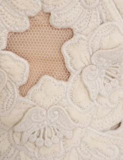 ZIMMERMANN Form & Light<Sensory Velvet Lace Bodice