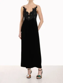 ZIMMERMANN Dresses<Sensory Velvet Slip Dress