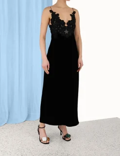 ZIMMERMANN Dresses<Sensory Velvet Slip Dress