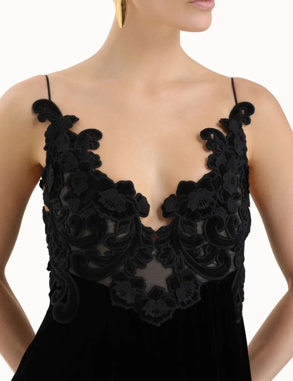 ZIMMERMANN Dresses<Sensory Velvet Slip Dress