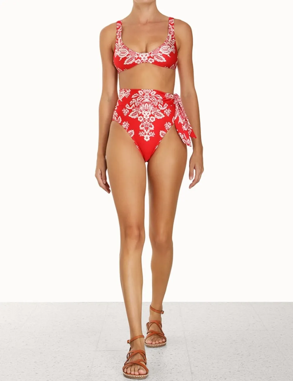 ZIMMERMANN Bikinis<Separates Scarf Hw Pant